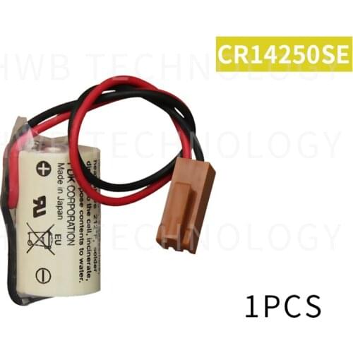 1pcs Original New CR14250SE 3V CR14250SE(3V) CR1/2AA CR14250 14250 PLC Industrial Lithium Battery PLC Battery Free shipping