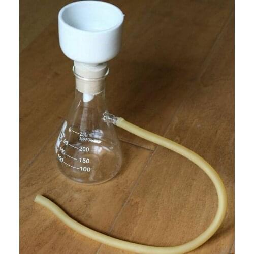 250ml Buchner Funnel Apparatus Filteration Funnel Kit for Vacuum Suction High Quality