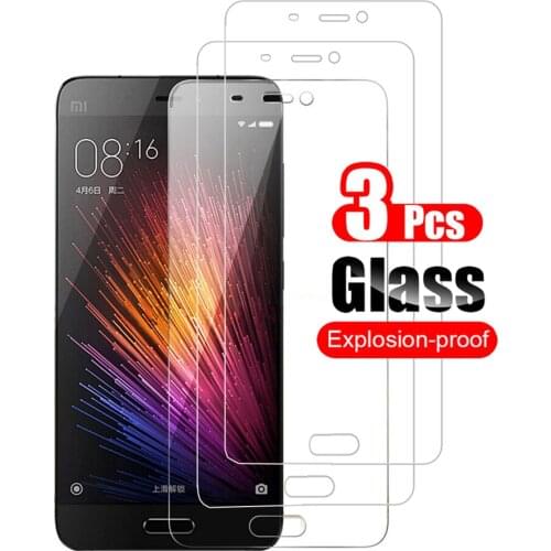 3Pcs Tempered Glass On For Xiaomi Mi 5 5S Screen Protector for Xiaomi Mi5 Mi 5S Plus Toughened Glass Shield 2.5D Phone Film 9H