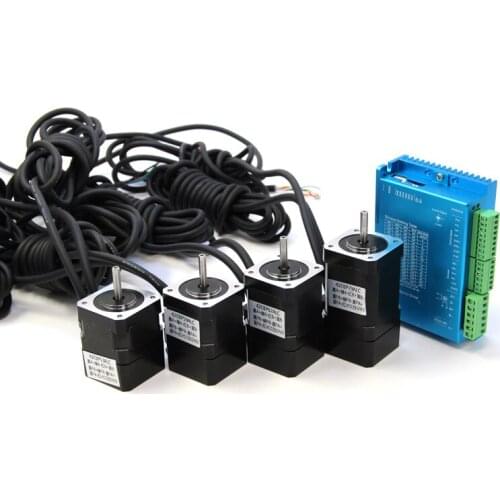 42 high-speed hybrid servo closed-loop stepper motor, HBS57 driver, engraving machine, printer