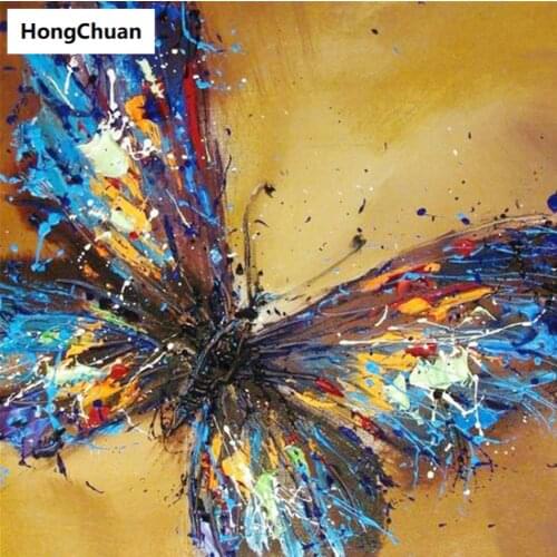 Abstract butterfly 5D DIY full square/round diamond painting diamond embroidery diamond cross stitch home decoration kids gifts