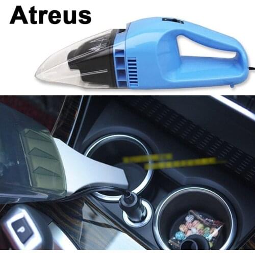 Atreus Car Vacuum Cleaner Wet Dry Dual Super Suction Remove Dust For Nissan qashqai Citroen c4 c5 3 Chevrolet cruze aveo Peugeot