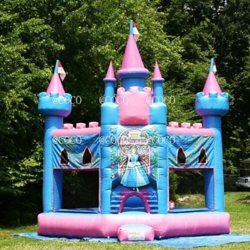 Free shipment to door, hot sale inflatable bouncer castle bounce house combo, commercial inflatable jumping castle