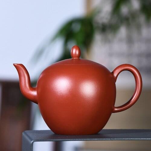 200cc Chinese Yixing Zisha Red Clay DahongpaoNi Handmade Beauty Shoulder Tea Pot