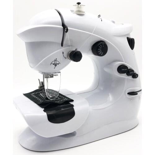 Mini sewing machine household desktop multifunctional micro electric sewing machine cross-border factory wholesale