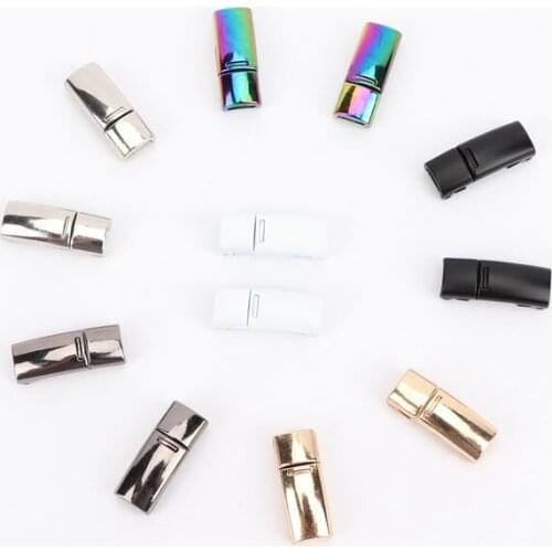 2021 new upgraded metal magnetic shoe buckle casual sports shoes lazy shoelace lock size suitable for all children and adults