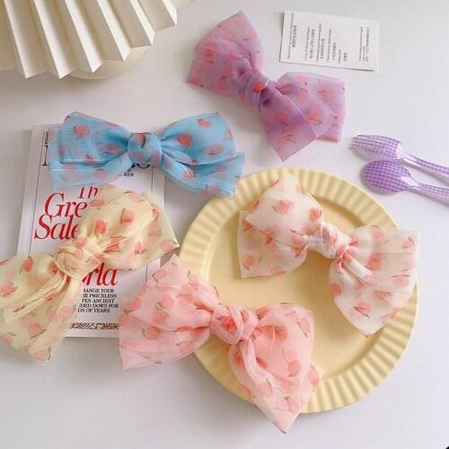 New Big Bowknot Hairpins Women Girls Hair Clips Bows Barrette Accessories Spring Clip Hairclip Headdress Hair Ornaments