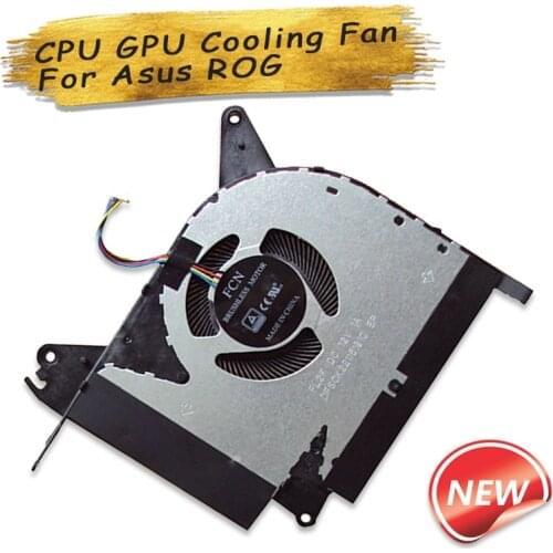 New CPU GPU Cooling Fan For Asus ROG Strix RTX SCAR II GL704GW FL2D FL2F DC12V