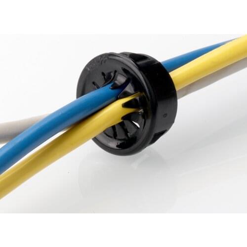 Plastic Desk Wire Hole Cover Base 35MM Table Cable Outlet Port Grommet seal rings hole plug Wire Organizer protector Accessories