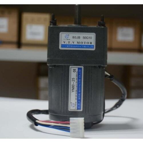 Factory direct sale vtv small gear AC small motor 40W single phase 220 V yn90-40 micro motor