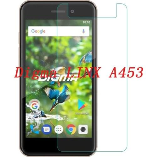 Smartphone 9H Tempered Glass for Digma LINX A453 3G 4.5" Explosion-proof Protective Film Screen Protector cover phone