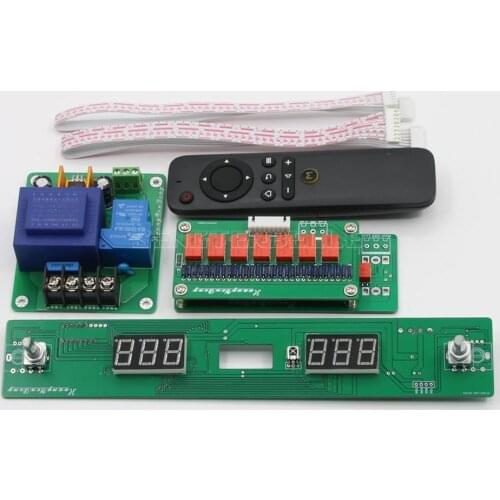 128 Steps Relay Remote Volume Control Board Impedance 10K HiFi Preamp Audio