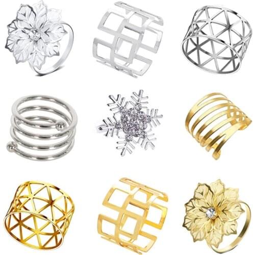 Dateco Napkin Rings