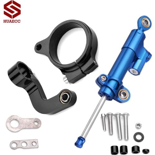 Motorcycle Damper Steering for BWM R 1200 GS R1200GS LC 2013-2016 Stabilize Safety Control with Mounting Holder