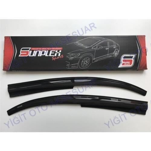 For RENAULT KANGOO 2 Rain Wind Deflector 2008-2018 Sunshade Curtains Car Windshield Auto Accessory Universal Spilitter Mud Flaps