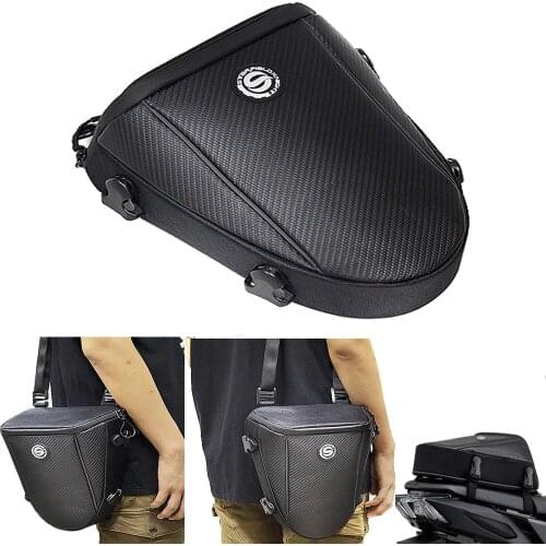 For Yamaha MT-01 MT-03 MT-07 MT-09 MT-10 MT-25 XJ6 FZ1 FZ6 FZ8 FZ10 Motorcycle Tail Bag Multi-functional Rear Seat Bag