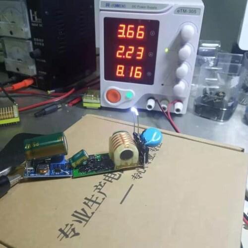 Dykb Voltage adjustable DC 3.7V-12V boost TO 10kv-15kv Arc Generator booster ignition coil module transformer inverter DIY