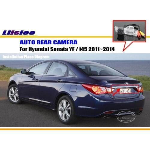 Car Rear view Camera For Hyundai Sonata YF i45 2011-2014 Backup Parking NTST PAL CAM