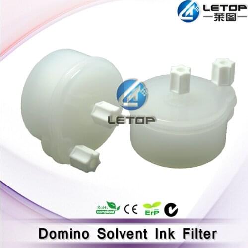 Good quality!!! white plastic domino solvent ink filter for industrial inkjet printer