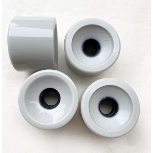 70mm high rebound longboard wheels 70×51mm 80% rebound at 78AA hardness square lip type skateboard wheels
