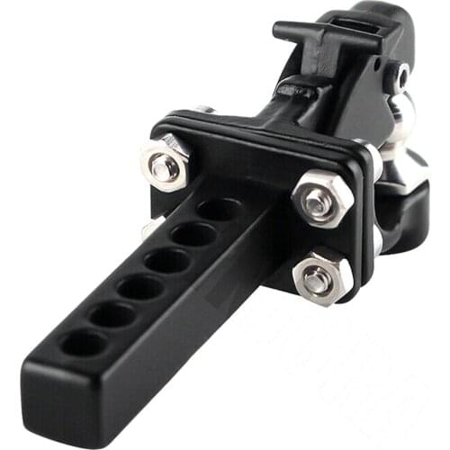 Metal Hitch Trailer Hook Receiver Kit for SCX10 Traxxas TRX4 1/10 RC Crawler Car