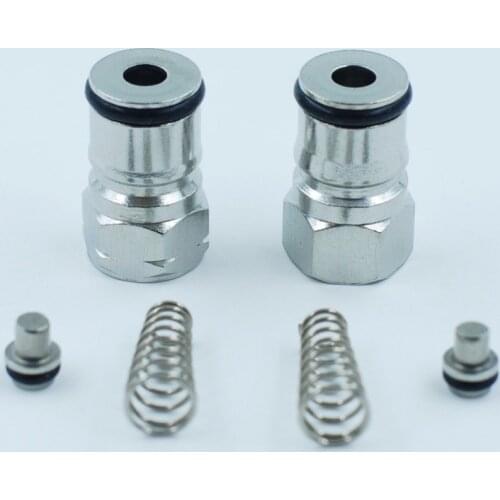 New update 304 Cornelius Type keg Ball Lock Post & Poppet Female Thread Gas + liquid 19/32"-18 and 9/16"-18 high quality