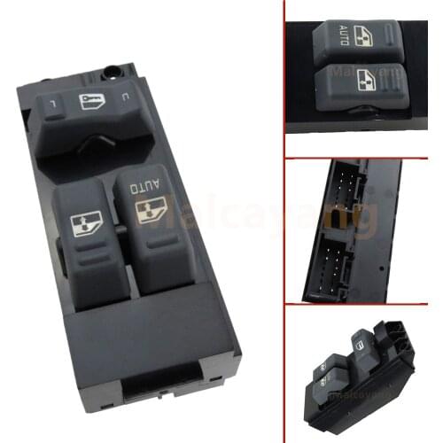 For Chevy Silverado GMC Sierra 1500 2500 3500 1999 2000 2001 2002 Driver Side Master Power Window Control Switch 15047637