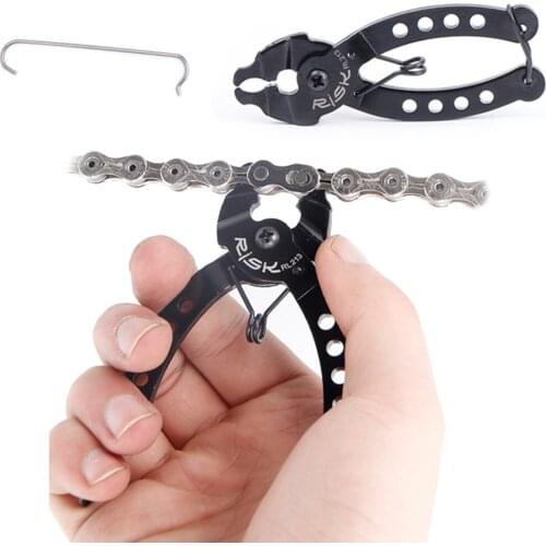 Bicycle Chain Checker Buckle Pliers Mini MTB Bike Chain Quick Release Magic Link Bike Gauge Calipers Cycling Chain Hook Tools