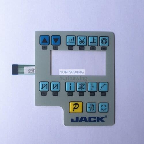 POWERMAX JACK control box operation panel sheet board sticker keypad membrane auto computer industrial sewing machine part