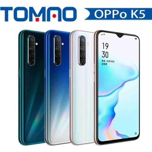 Oppo K5 SmartPhone 6GB 8GB RAM 128GB 256GB ROM Octa core Snapdragon 730G 64.0MP 30W Vooc Charge Android 9.0 6.4" Google Play