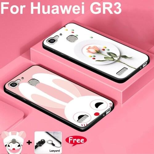 Phone Cases For Huawei GR3 Case soft Silicone Cover bag funda 5.0'' For huawei GR 3 bag case huaweigr3 TAG-CL00 cases shell