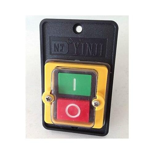 Start/Stop CNC Push button Switch Water proof Momentary Control Box 10A