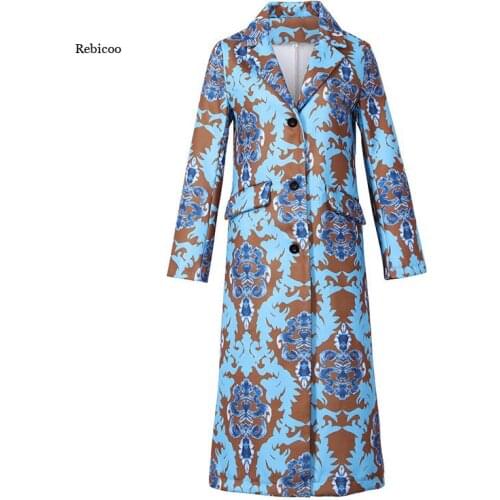 Winter Vintage Womens Jacket Button Pockets Warm Knitted Long Coat Women Coats Outerwear Women Wool Blends Streetwear