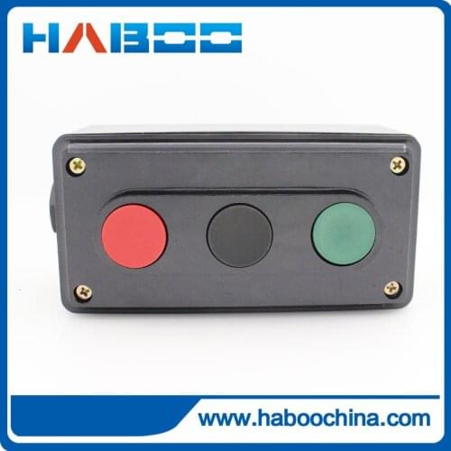 1PCS control switch 3position LA4-3H button switch / start stop switch Factory Supplied 380V 5A