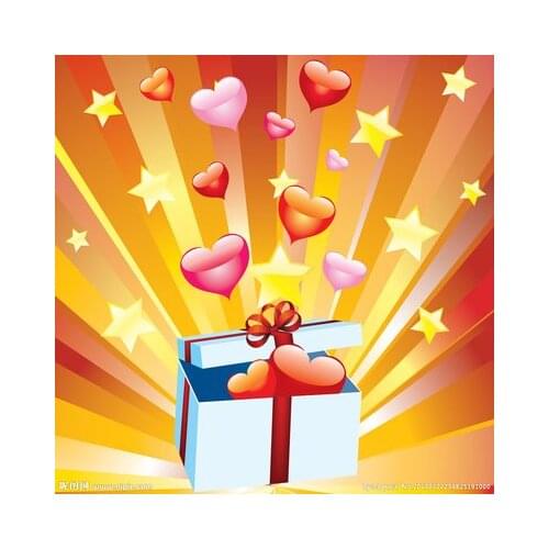 1 Pack Of Mysterious Gift Bag, Surprise Box, Different Styles Of Pictures, Random 1pcsDIY 5D Diamond Painting Home Decoration
