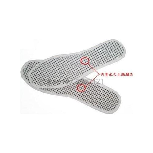 By dhl or ems 200pairs Nano tourmaline magnetic self heating insole foot insoles Free ShippingUseful