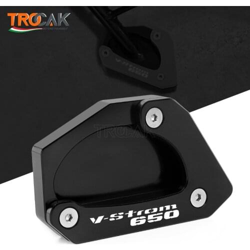 2020 Motorcycle accessories Stand Extension plate For Suzuki DL650 V-Strom 650 XT 650XT Vstrom 650 2012-2018 2019 2020
