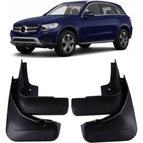 4Pcs/set Car Splash Guards Mud Flaps Guards FIT FOR 2015-2018 Benz GLC X253 Fender