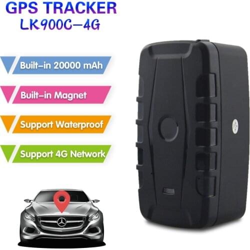 4G GPS Tracker LK900C-4G With Low Battery Alert And Dropped Alarm Function Super Standby Time 2000 mAH Long Battery Life