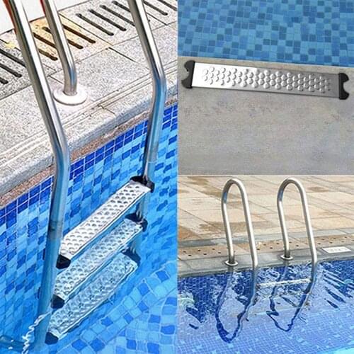 Swimming Pool Escalator Accessories Hollow Out Polka Dot Pattern Pedal Ladder Rung Step Replacement
