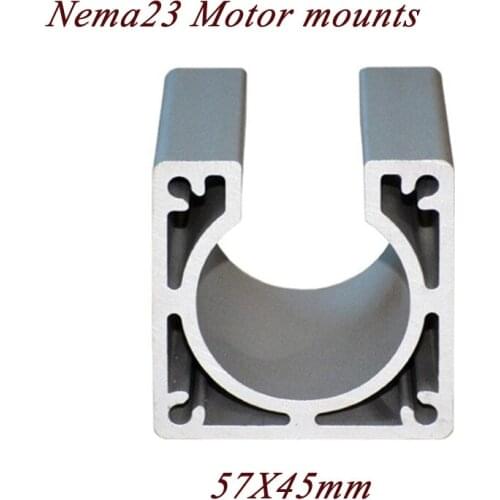 CNC NEMA 23 Stepper Motor Accessories Mounts Bracket Support Shelf nema23 Stepping Motor For 57 Motor Bracket