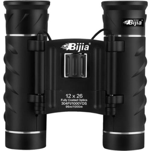 BIJIA Binoculars HD Night Vision Non-infrared 1000 Concert Mobile Phone Photo 12X26 Telescope