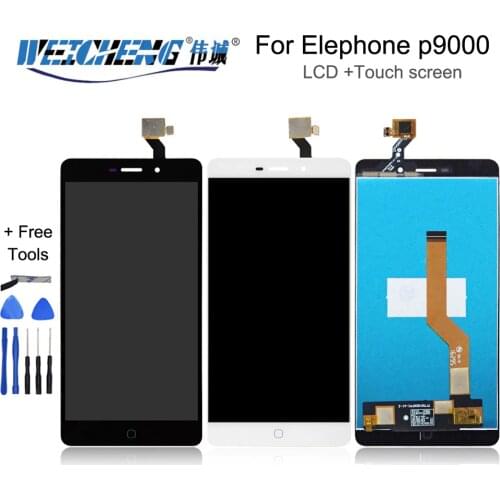 5.5 Inch 100% Original For Elephone P9000 LCD Display With Touch Screen Digitizer Assembly Free Shipping
