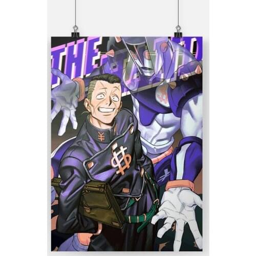 Home Decor Okuyasu Nijimura Canvas Painting Jojo S Bizarre Picture Wall Art Prints Cartoon Role Modular Poster Living Room Frame