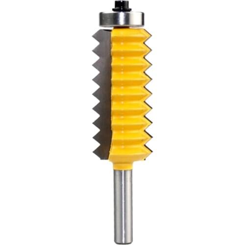 H7JB 4 Types 8mm Shank Milling Cutter Raised panel "V"joint Router Bits Finger Joint Glue Mill Tools for Wood Tenon Woodwork