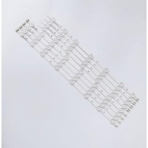 100% New 8pcs/Kit LED strip for SAMSUNG TV UN50FH UN50H5303 CY-DF500BGMV1H LM41-00001Q LM41-00001Z D3GE-500SMA-R3 D3GE-500SMB-R2