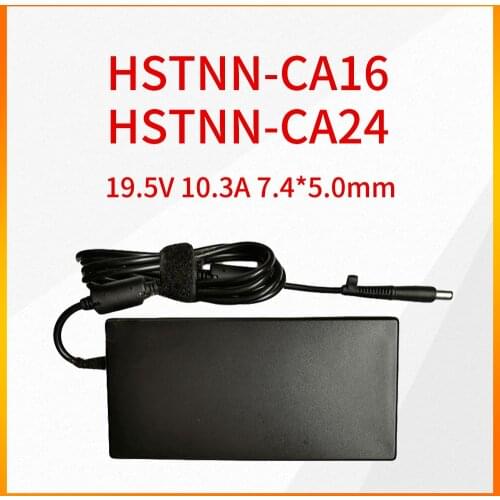 Original HSTNN-CA16 HSTNN-CA24 19.5V 10.3A 7.4*5.0mm Power Adapter Suitable for HP 8740W 8760W Power Adapter 200W
