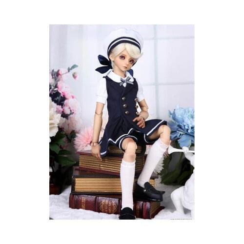 Full Set SD 1/4 BJD Doll BORY C Uniform Tan Boy Top Quality Joint Doll Christmas Birthday Gift Adult Toy Accessories Best Resin