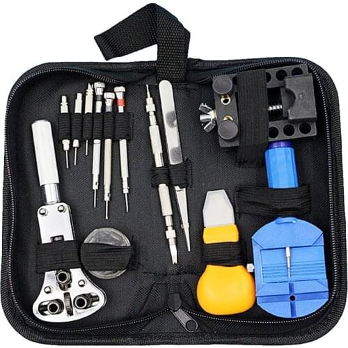 Durable Portable Watch Repair Tool bag Kit Watchband Link Remover Zipper Case Watch maker Family Storage1## Dropshipping