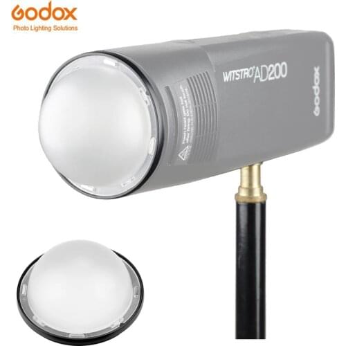 Godox AK-R11 Dome Diffuser Flash diffusion ball For Godox AK-R1 Kit Mini Photography Replacement Parts For Godox H200R v1 flash